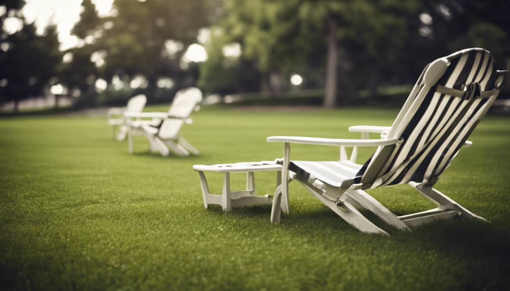 achieve professional lawn stripes