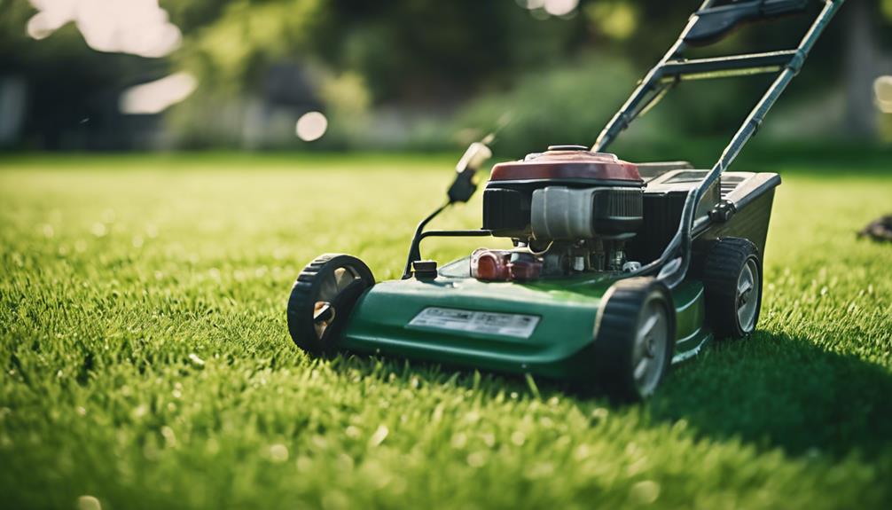 convenient mowing ignition system
