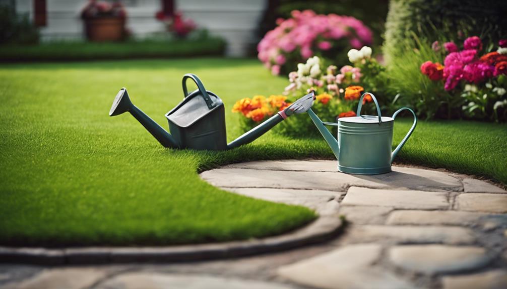 create a neat lawn