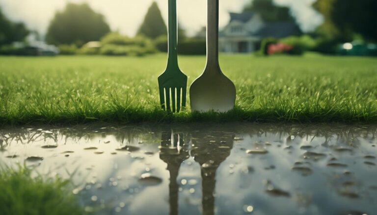 drain excess water quickly
