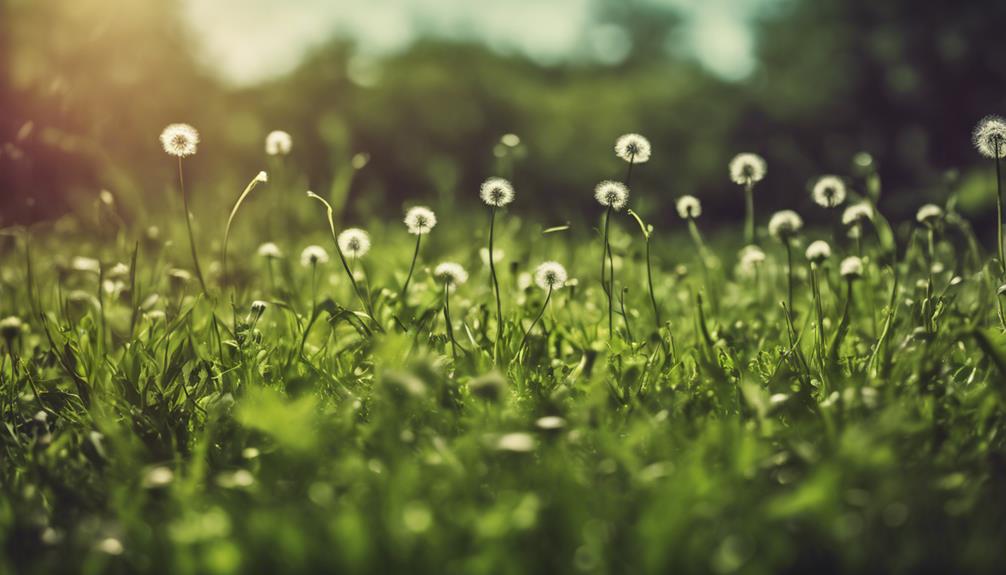 identifying and eradicating weeds
