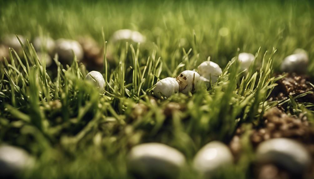 identifying lawn pest infestations