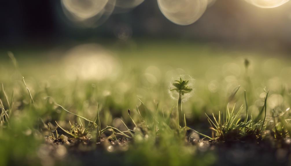 lawn weed control process