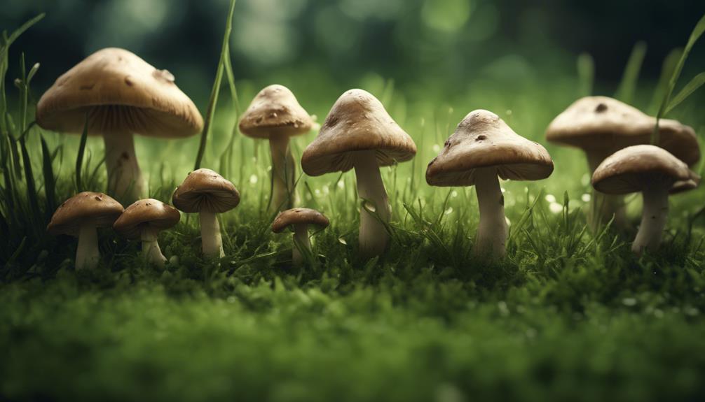 mysterious fungal lawn growth
