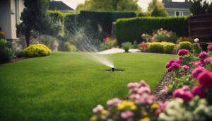 optimizing yard water usage