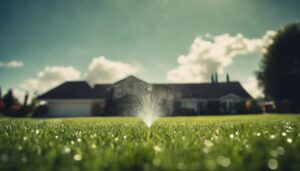 proper lawn watering all