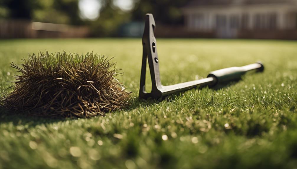 revive lawn after dethatching