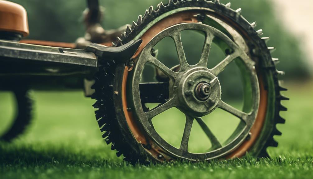 self propelled lawn mower feature