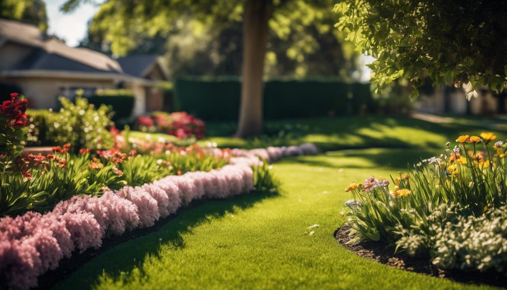 simple wood edging choice