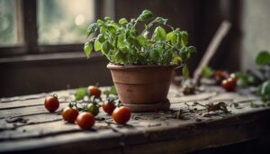 support waning tomato plants