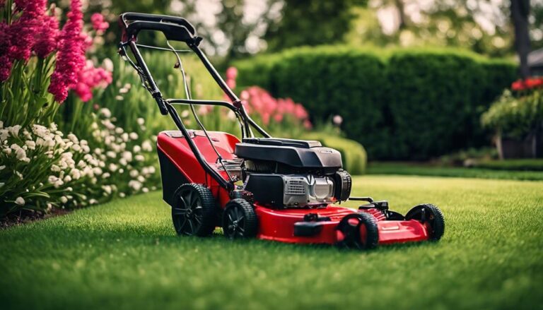 variety of lawn mowers