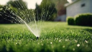 water lawn after fertilizing